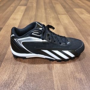 ADIDAS Mens HotStreak Low Size 10 Baseball Cleats Black & White